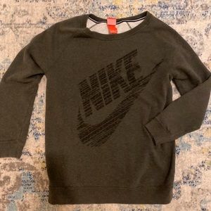 Green Nike sweatshirt